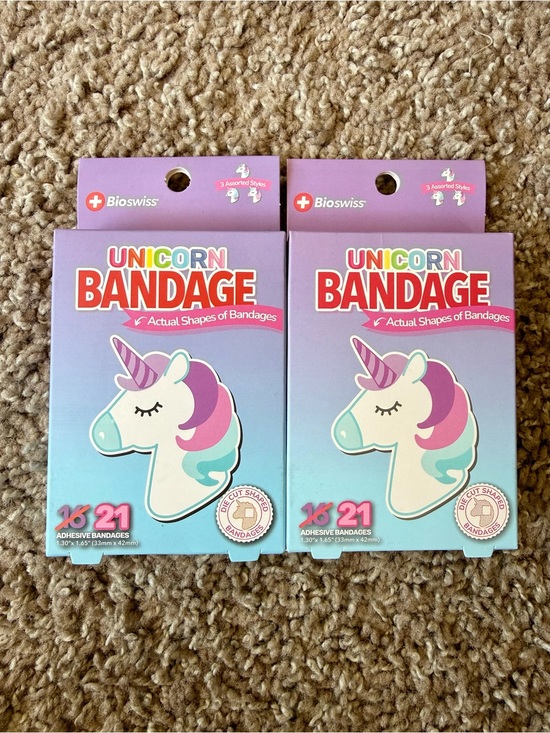 Other - Bioswiss Unicorn Bandage Pack - Pastel Unicorn Design